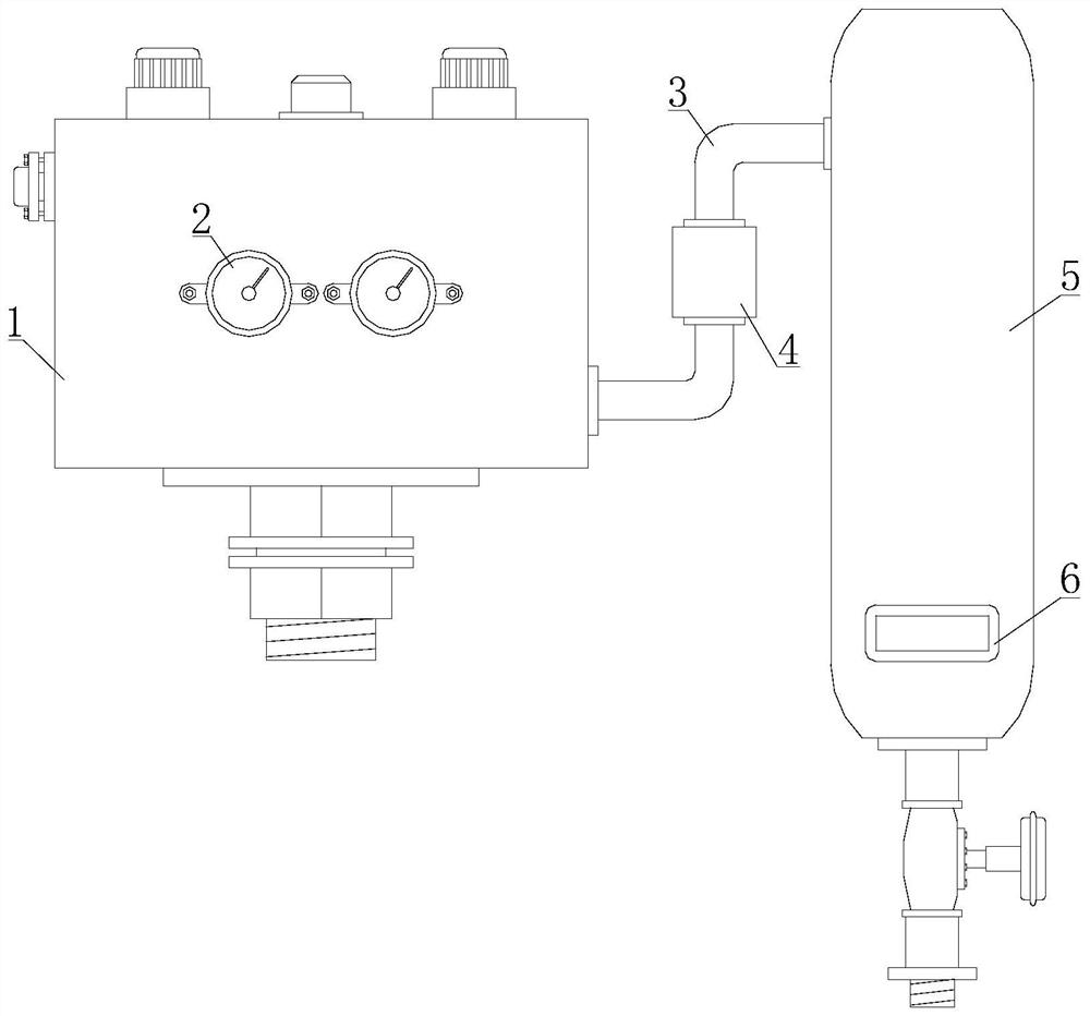 Iron-molybdenum method formaldehyde flue gas waste heat recycling device and implementation method thereof