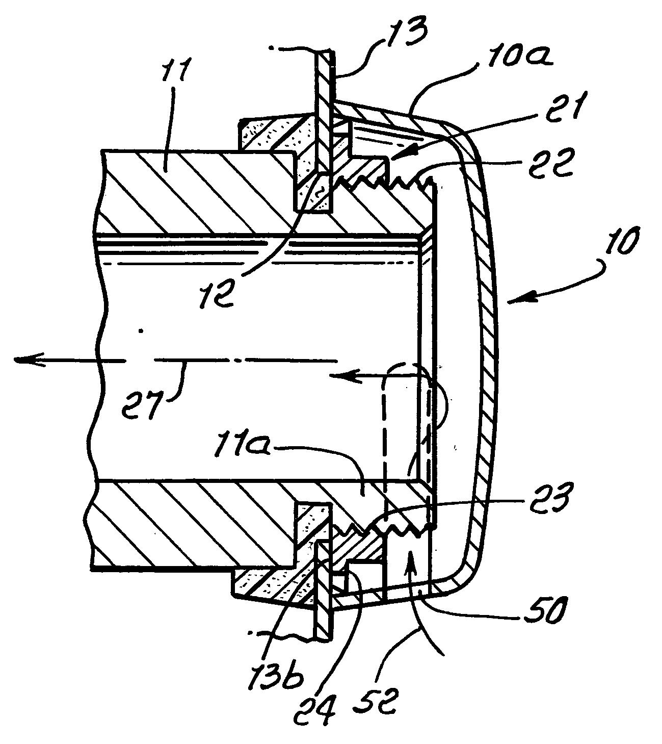 Plumbing fitting cover cap retention