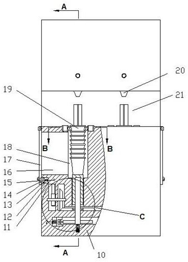 Water dispenser capable of automatically discharging cups and receiving water