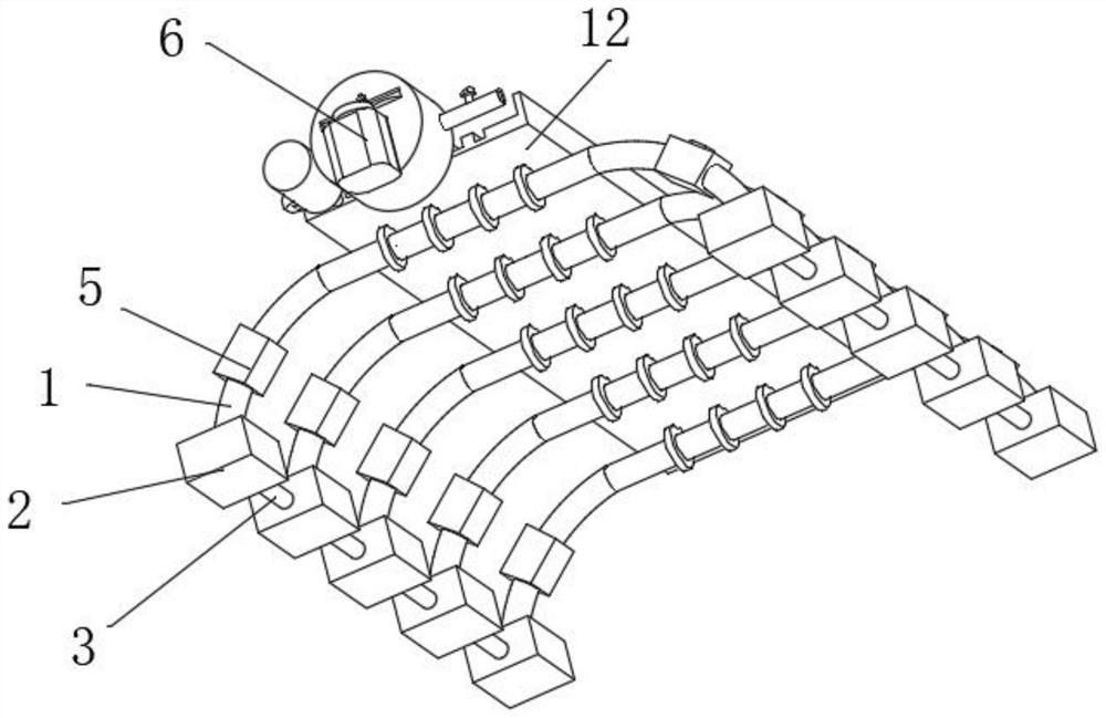 Rain-proof structure for road transportation and working method thereof