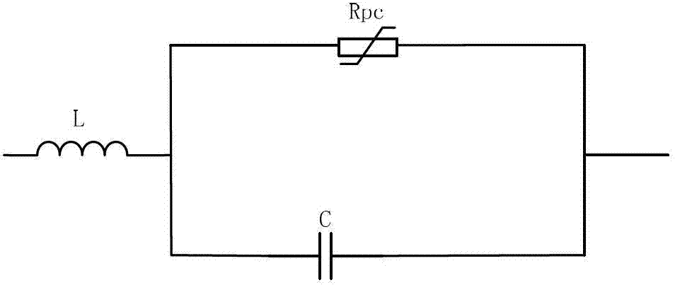 Resonance type current limiter based on insulator-metal phase change resistor