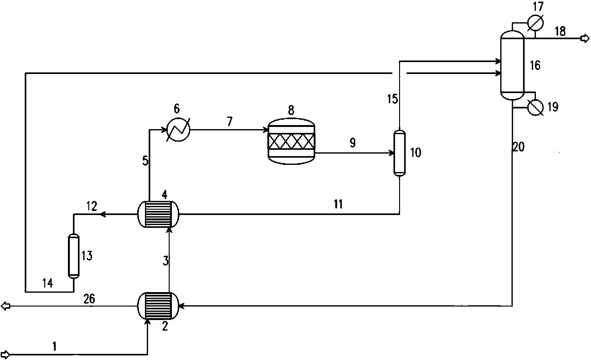 Method for preparing dimethyl ether through methanol dehydration