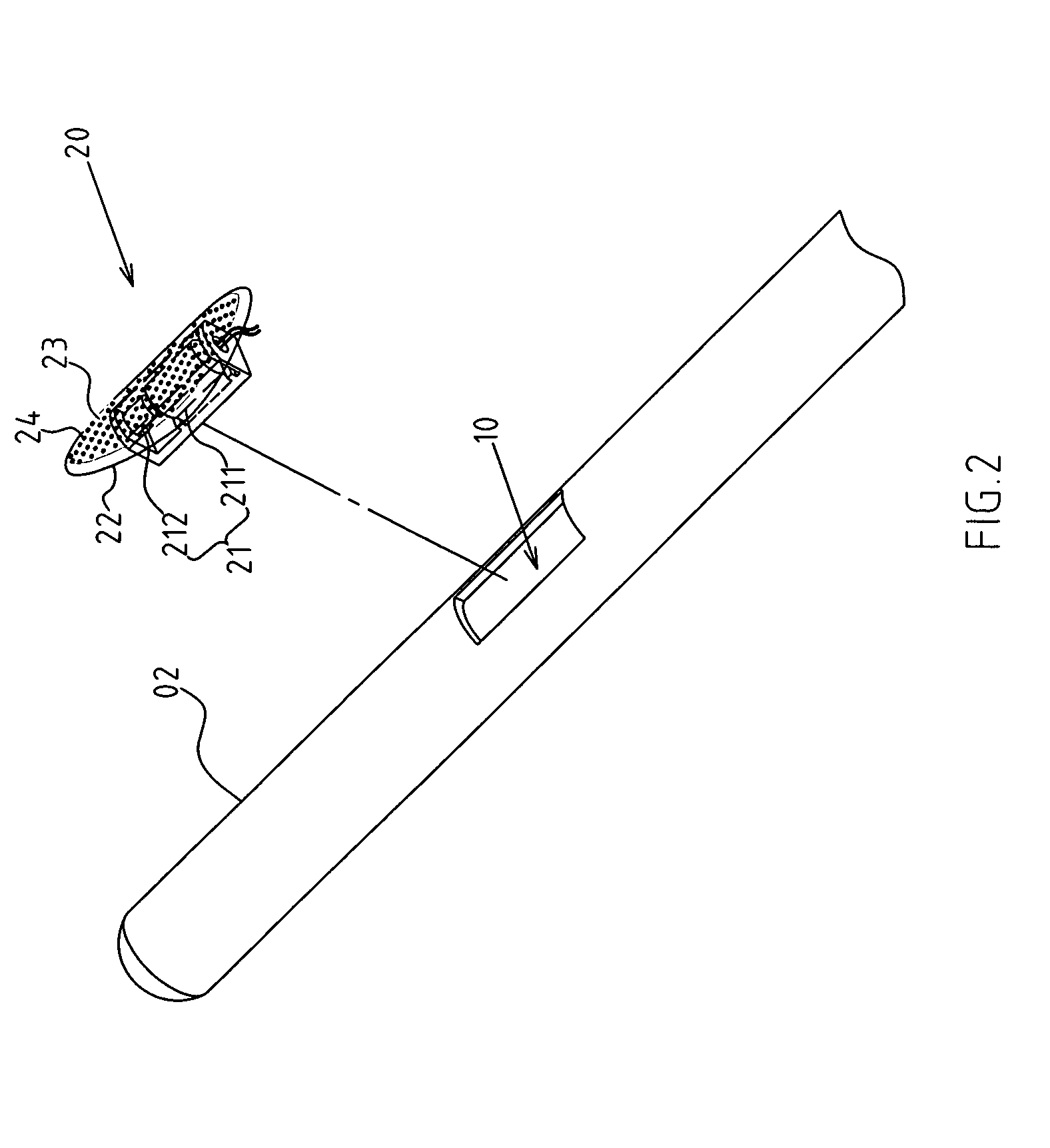 Vibrating device for fitness equipment