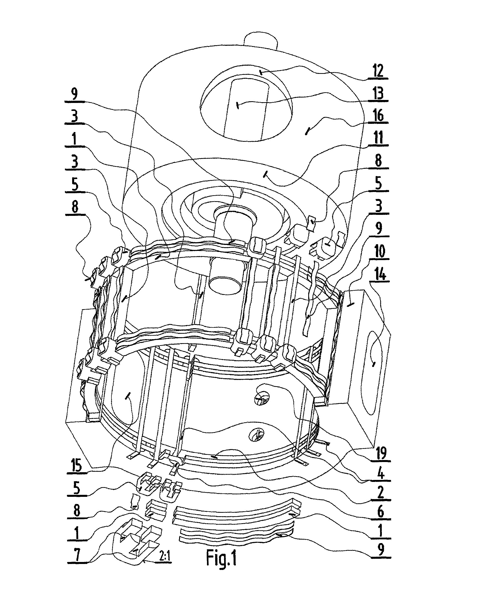 Seal assembly for rotary-piston internal-combustion engine