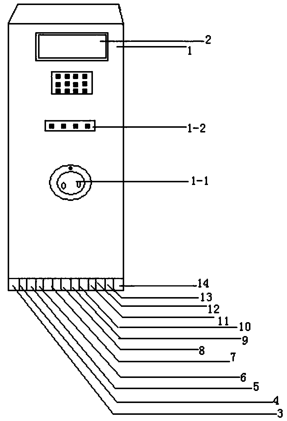 A multifunctional mobile intelligent charging car