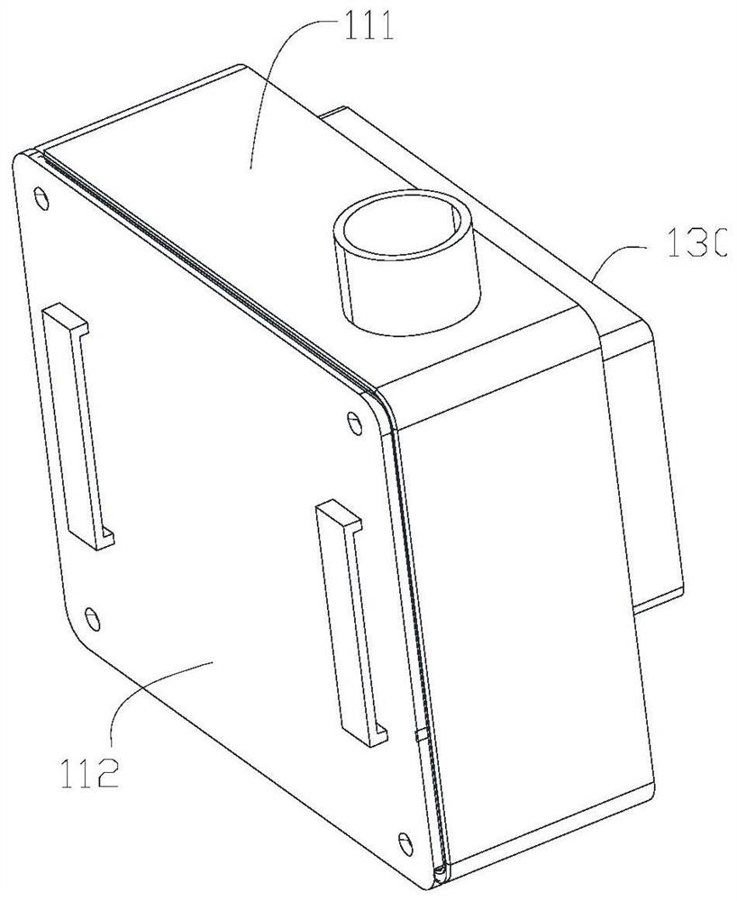 Wireless charging type air supply breathing system