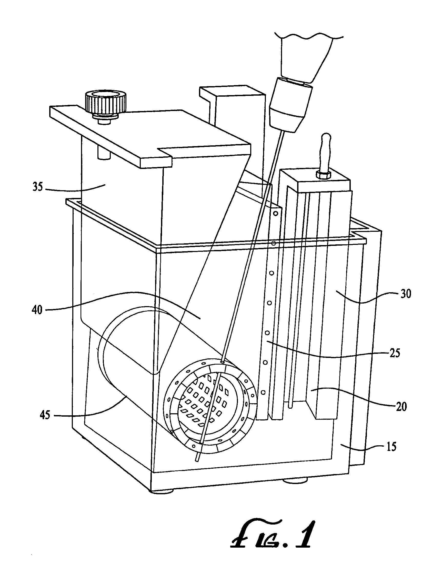 Device for sequential protein transfer from a gel