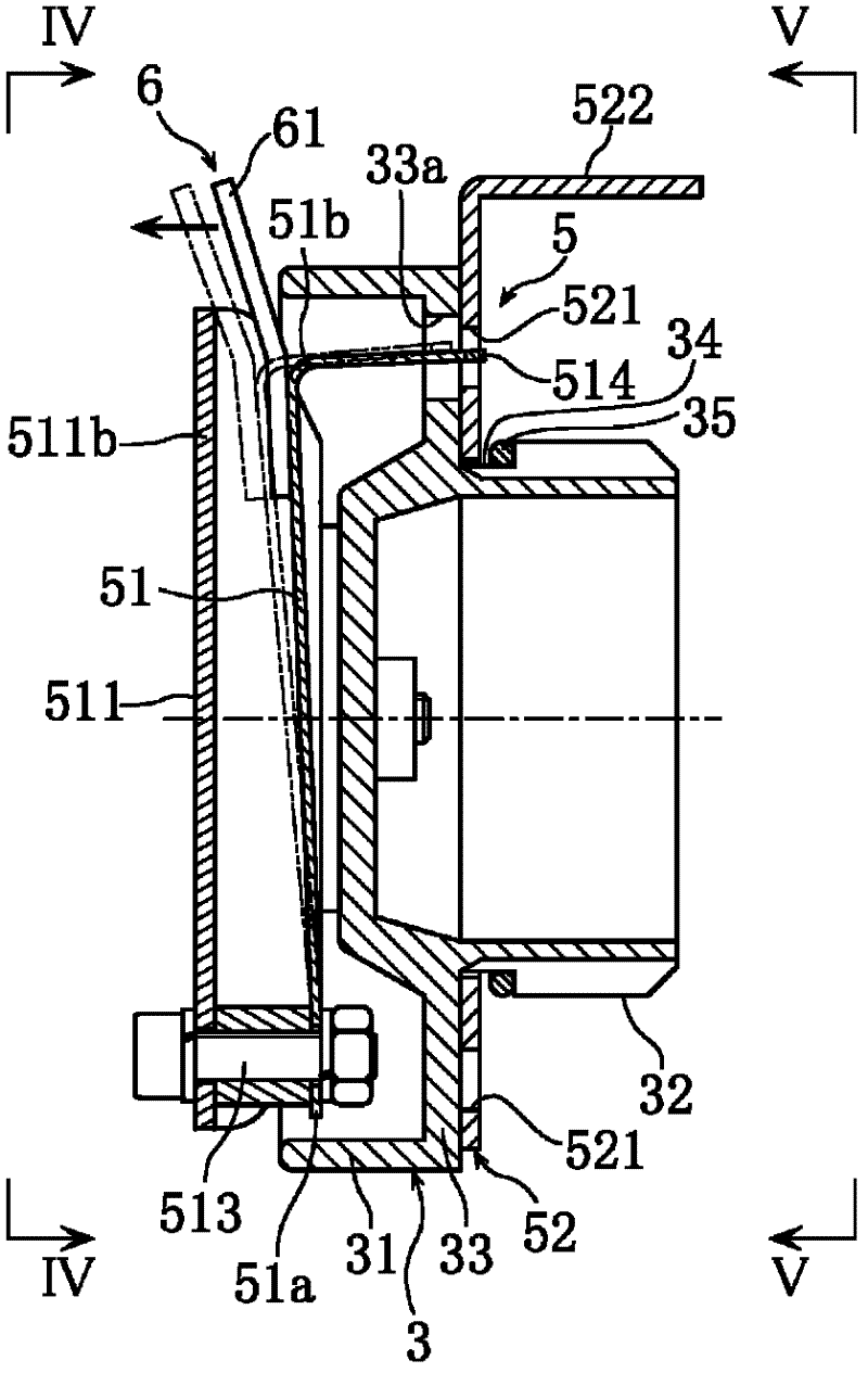 Wire Spool Supporting Device And Locking Structure Of Threaded Connection Component