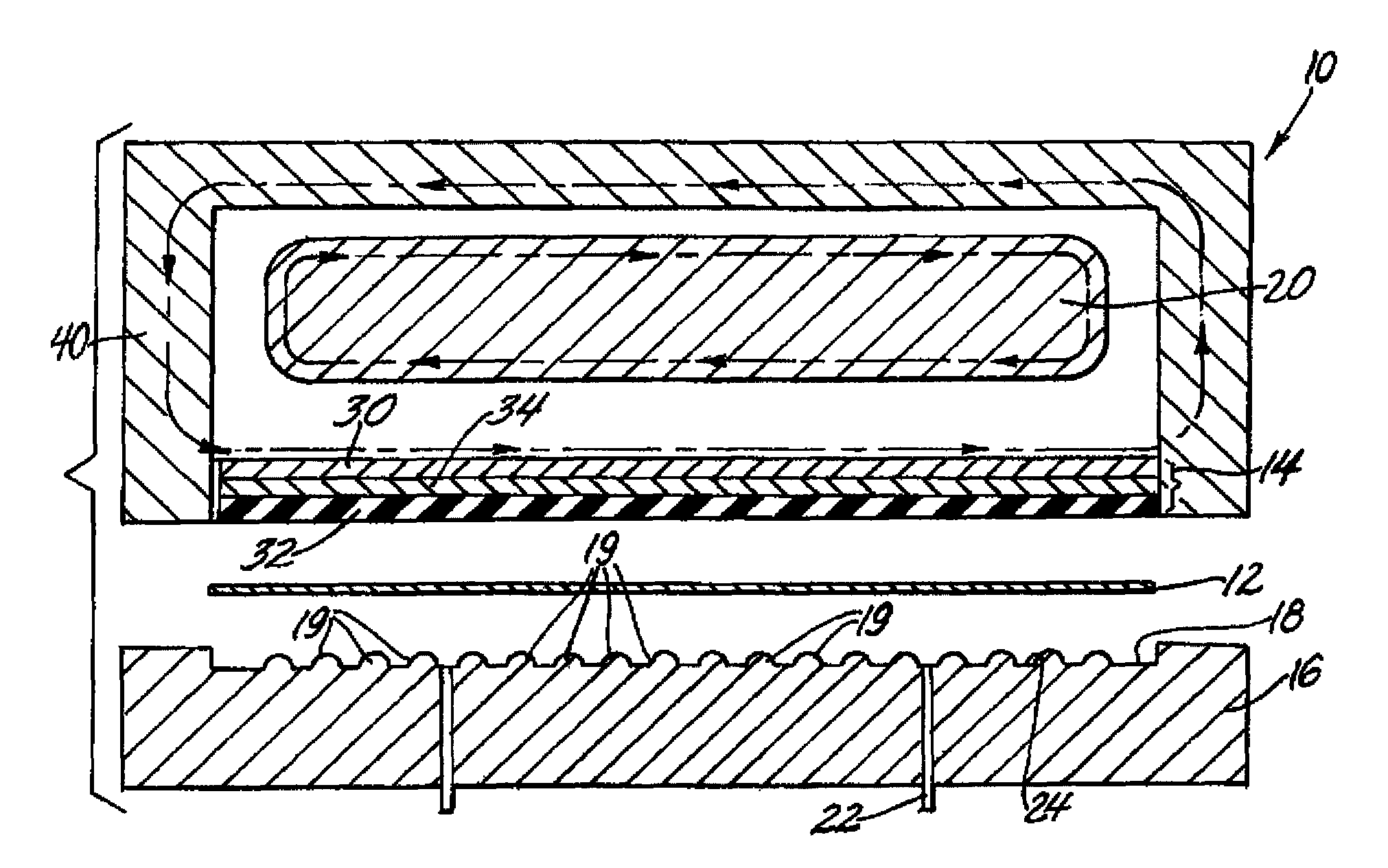 Driver plate for electromagnetic forming of sheet metal