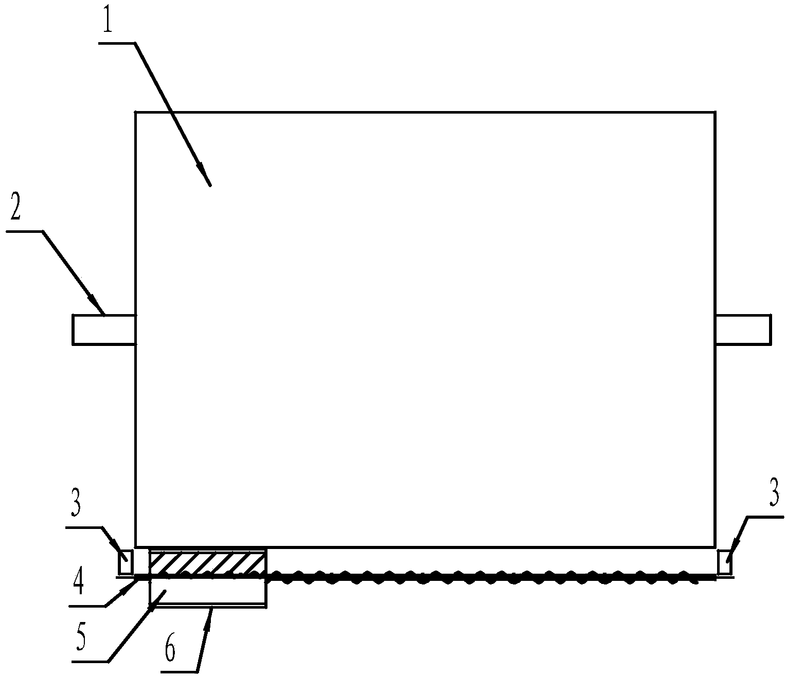 Separating screen with automatic cleaner