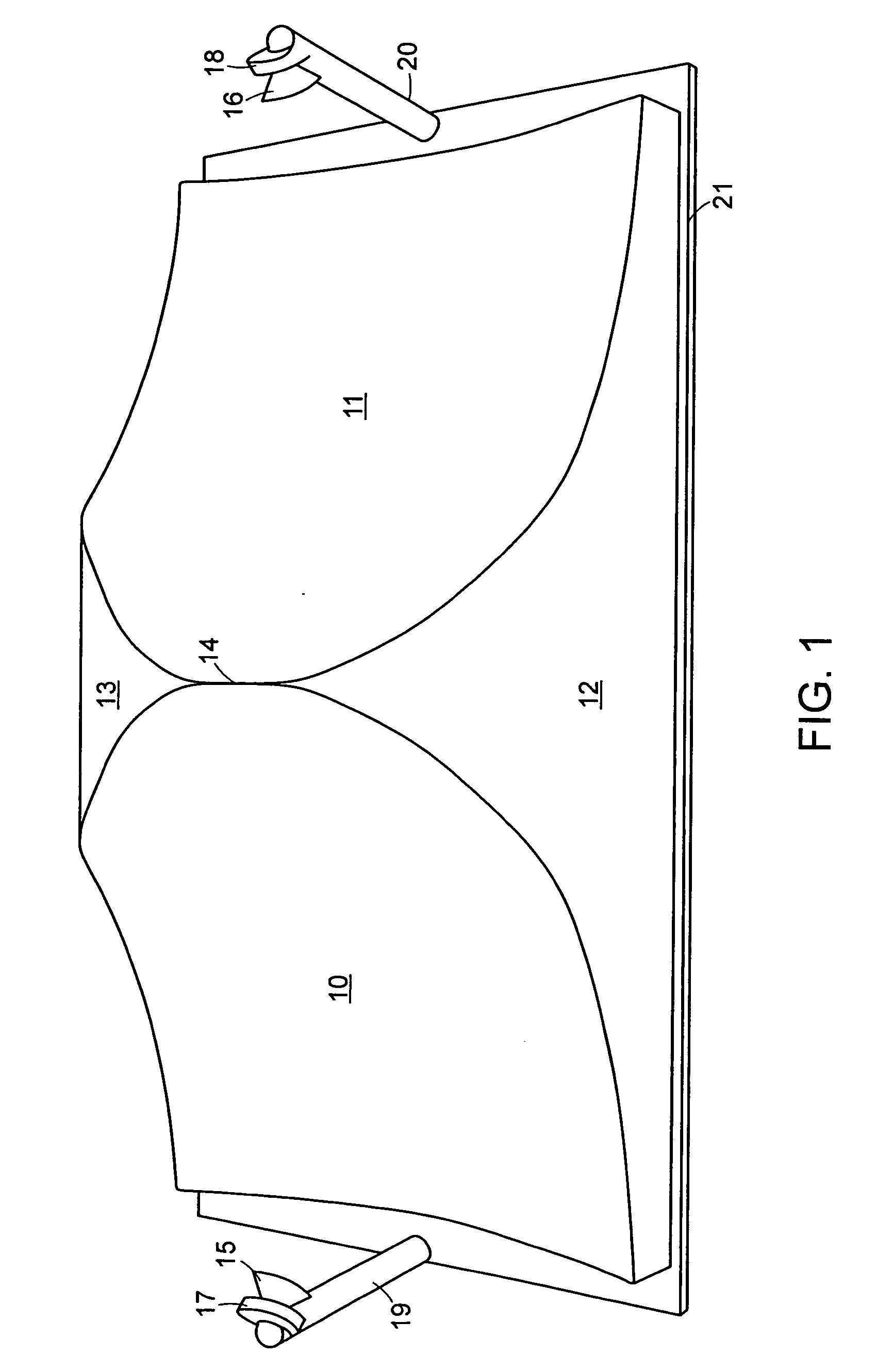 Aligned duplex antennae with high isolation