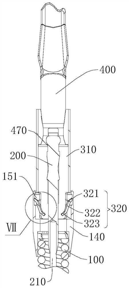 Tissue traction device and using method thereof