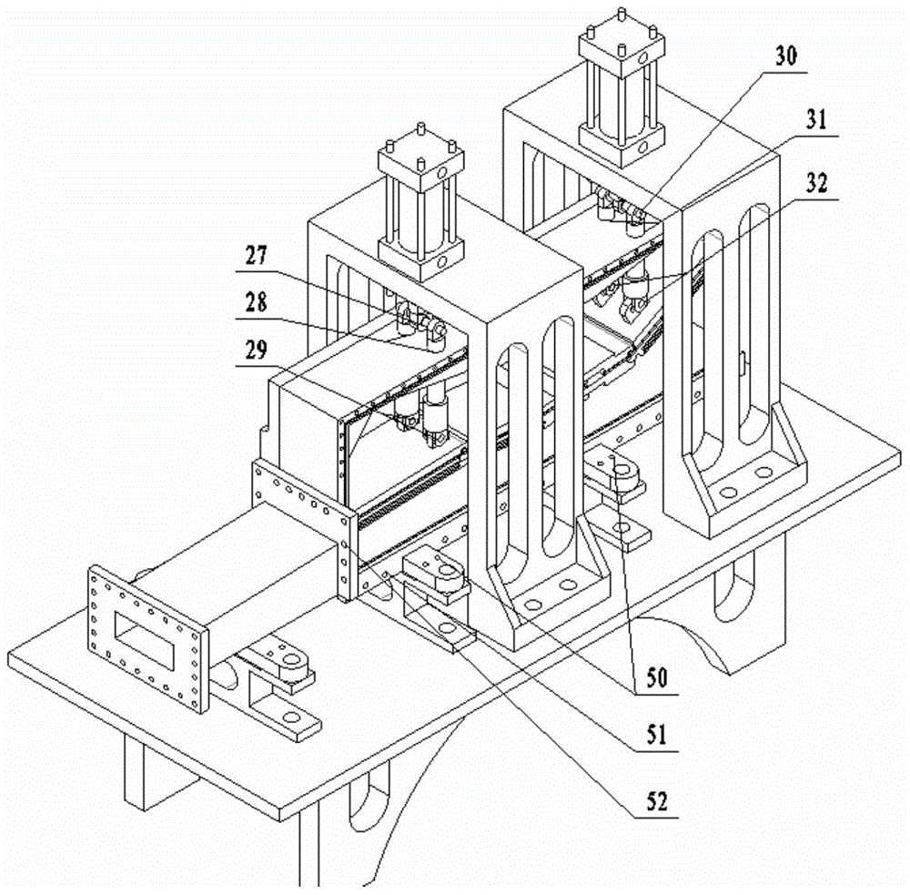 Variable-geometry RBCC (rocket based combined cycle) engine for ground experiment
