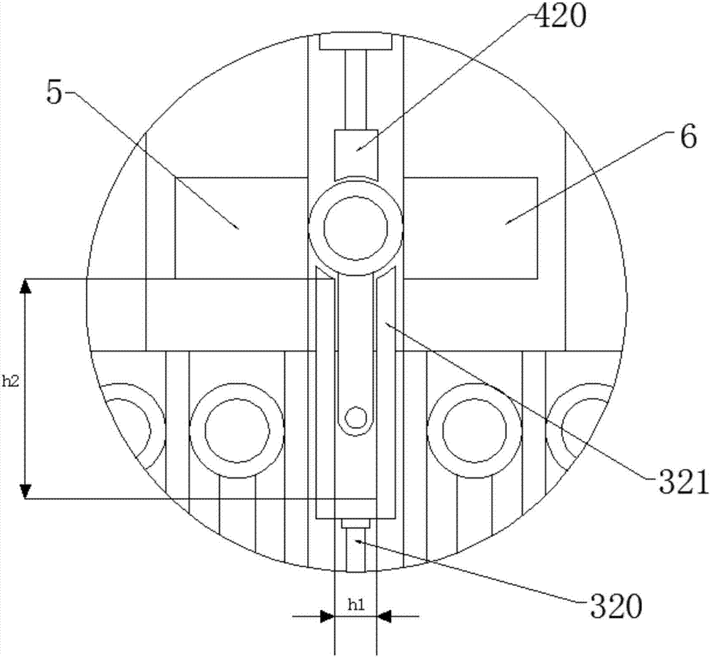 Visual detecting system for connecting rod forged piece