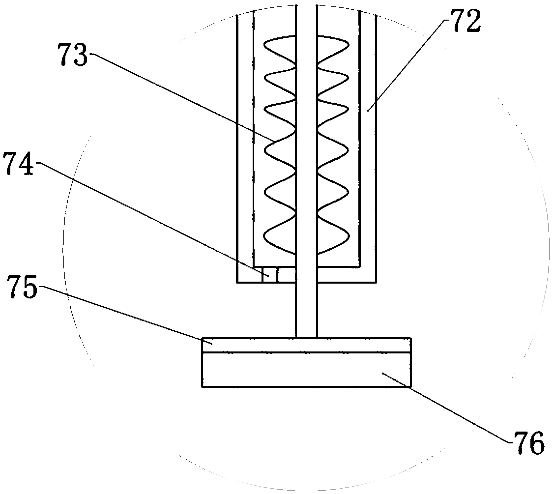 Automobile cleaning and waxing integrated device