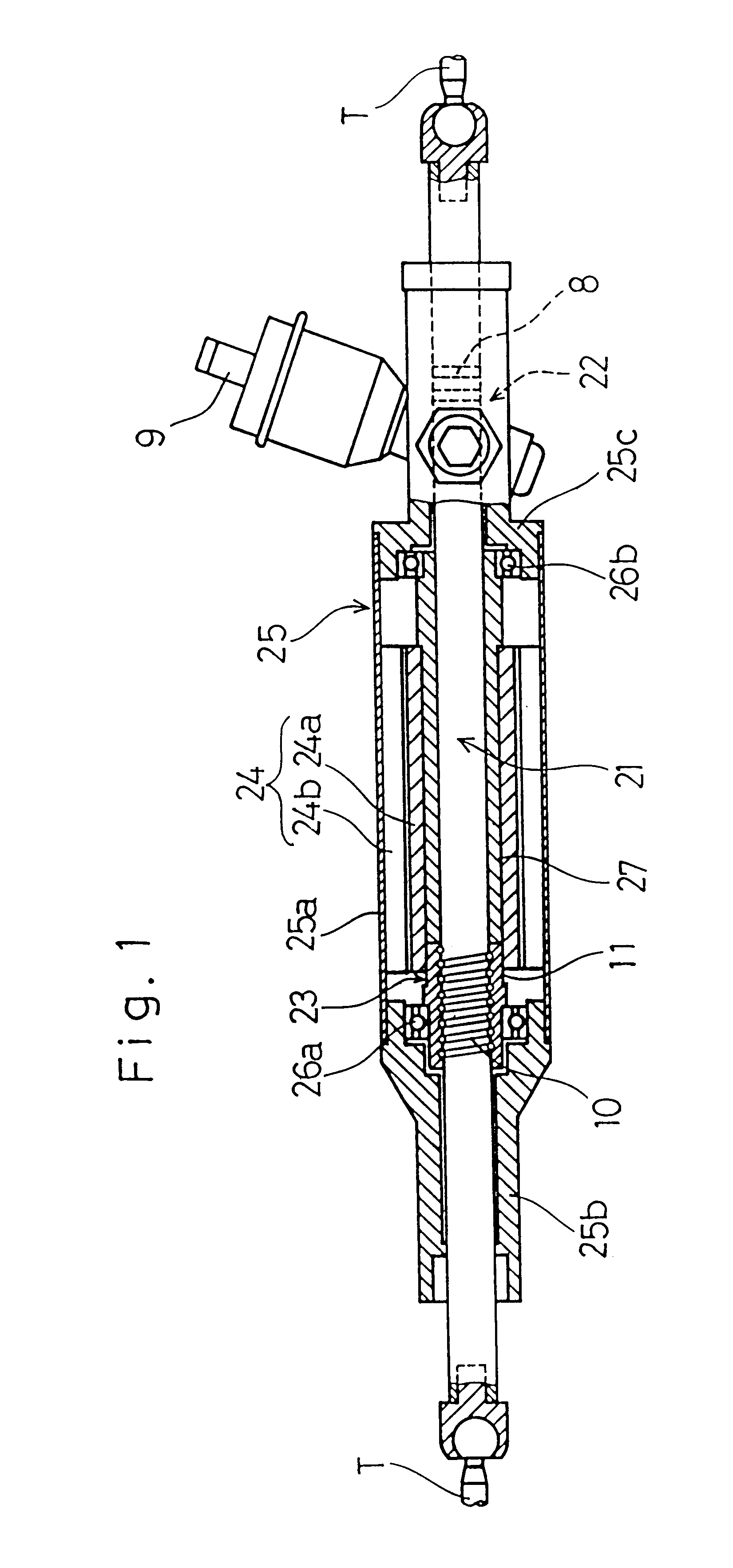 Electrically powered steering device