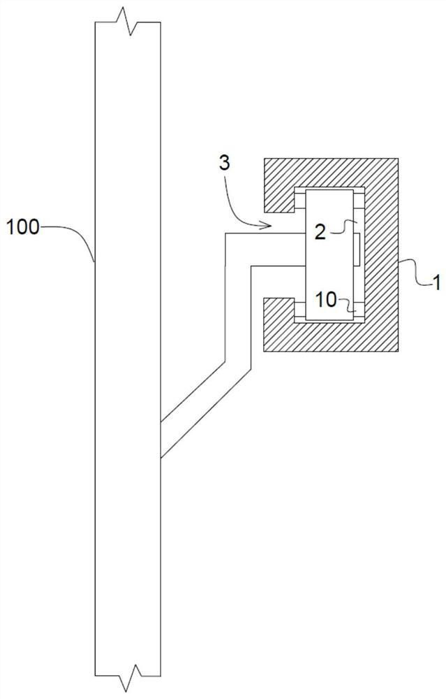 Automobile side sliding door guide rail and electric side sliding door system thereof