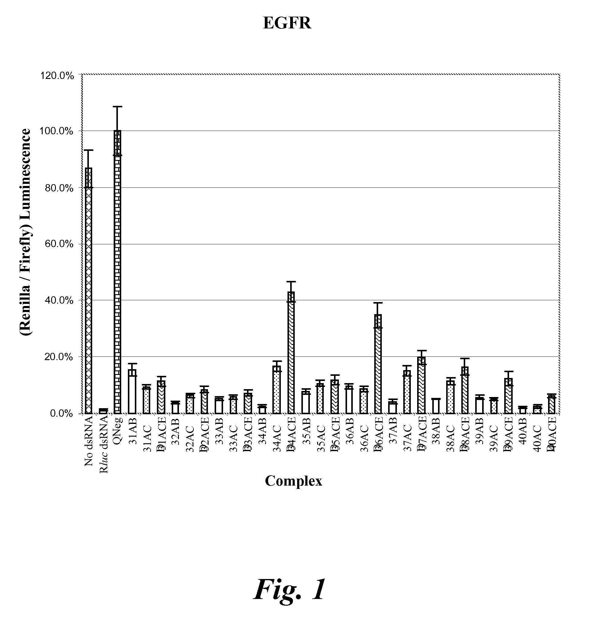 Nucleic acid compounds for inhibiting erbb gene expression and uses thereof