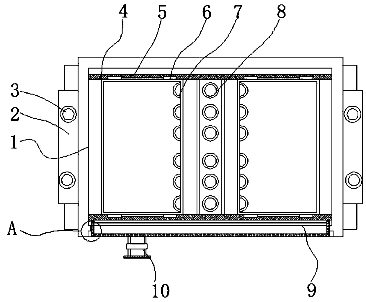 Elevator running performance real-time monitoring system