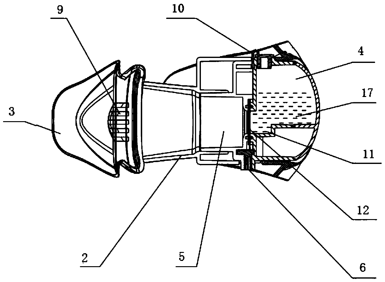 Eyeshade type micro-net atomizer