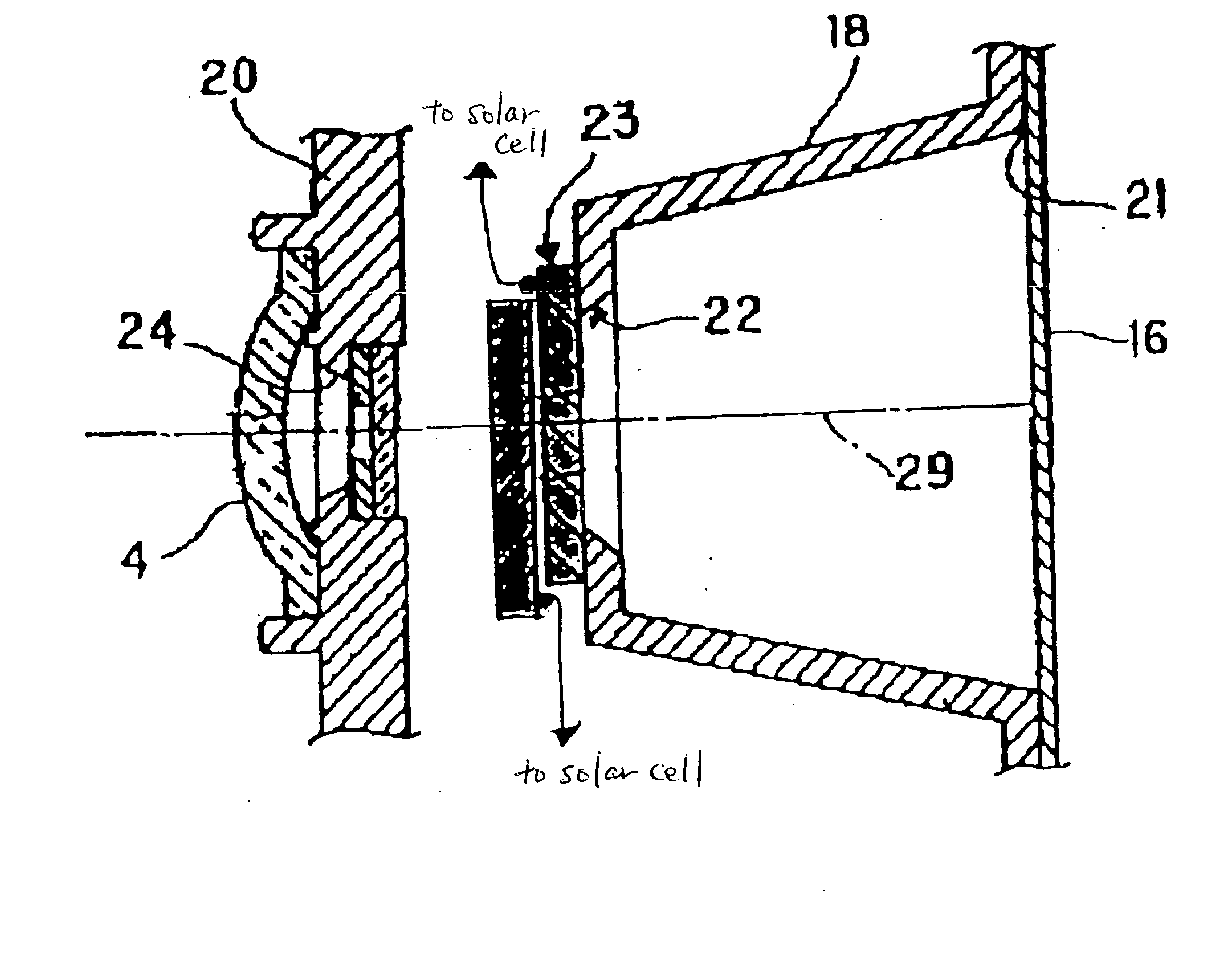 Optical density-changing element, optical element and photographic unit