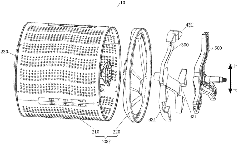 Drum washing machine and washing barrel assembly used in the same