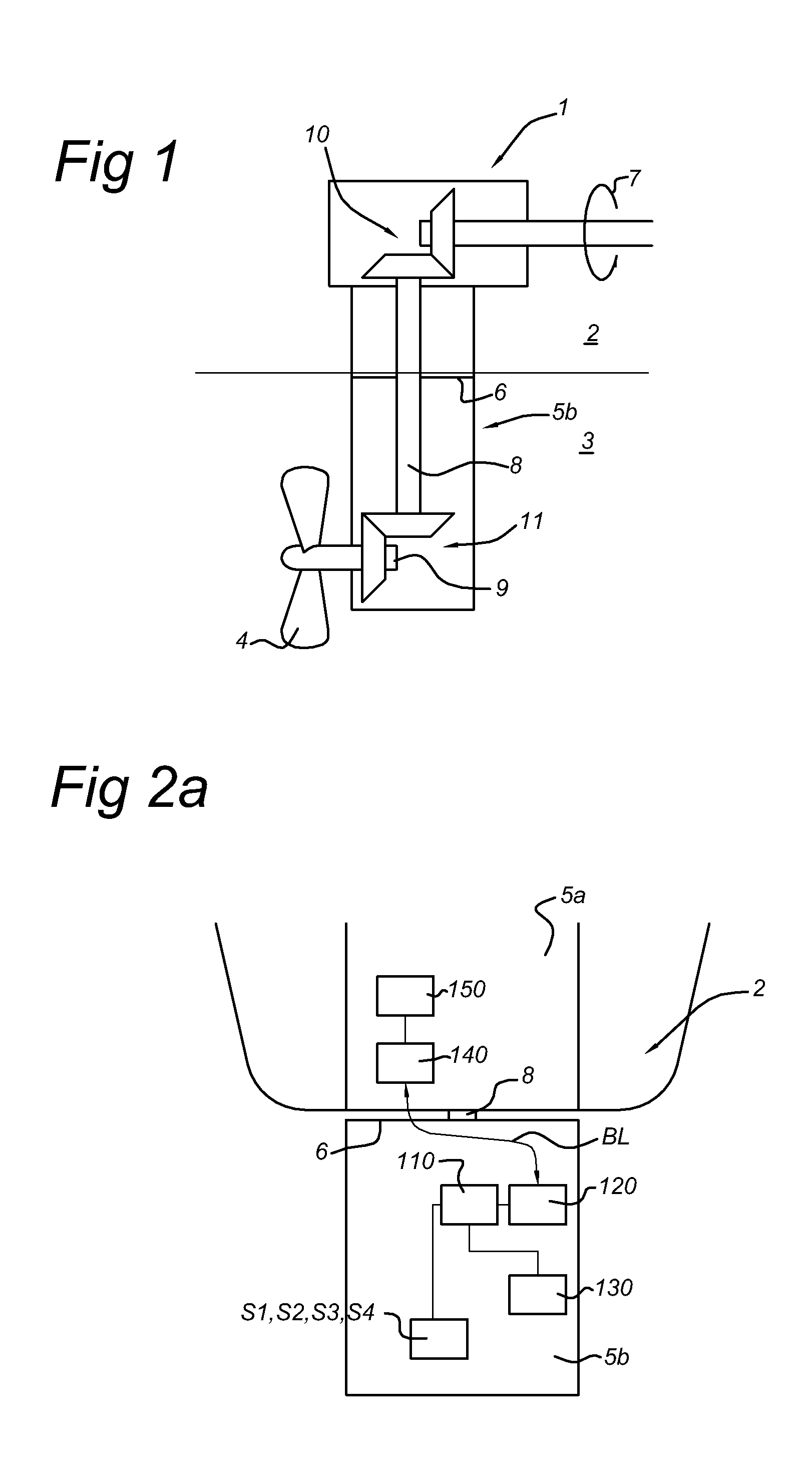 Telemetry system for ship propulsion systems