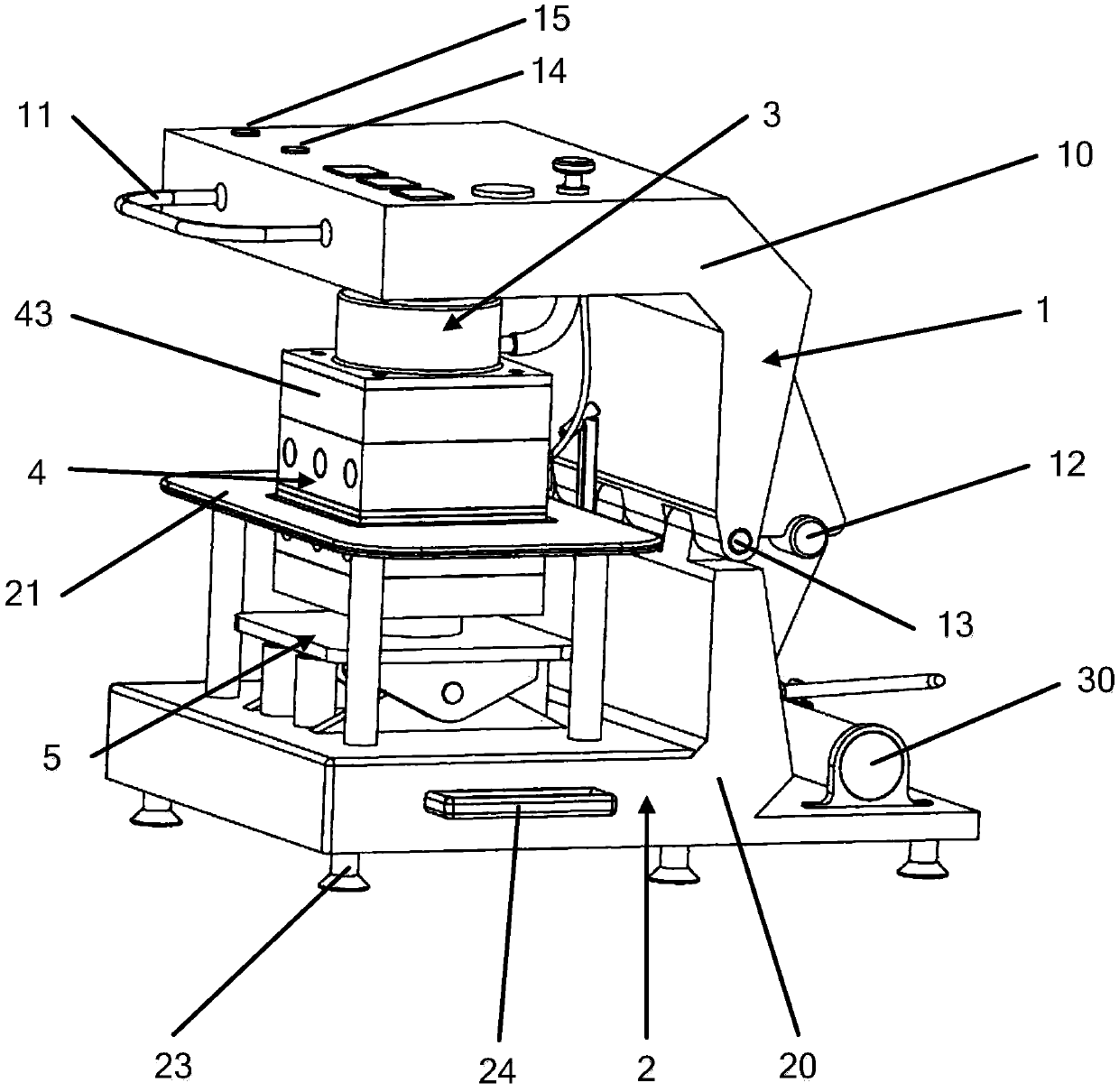 Portable aerostat repairing equipment