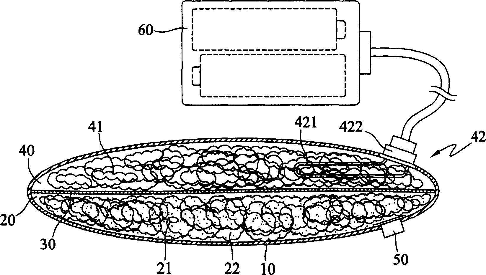 Oxidation exothemic reaction method and thermal energy generation body utilizing the same method