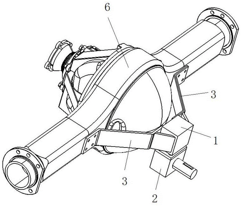 Vehicle auxiliary steering device and vehicle