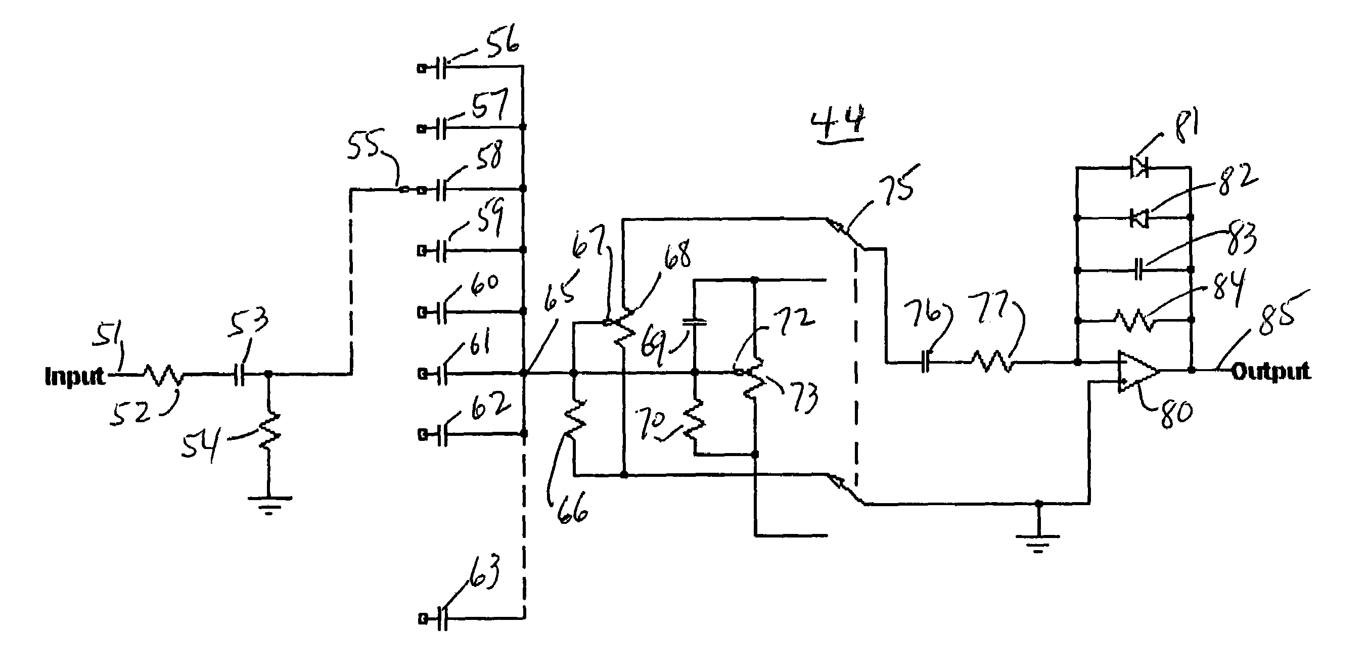 Electronic signal processor