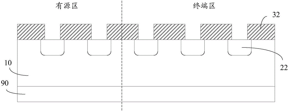 Production method for depletion mode power transistor