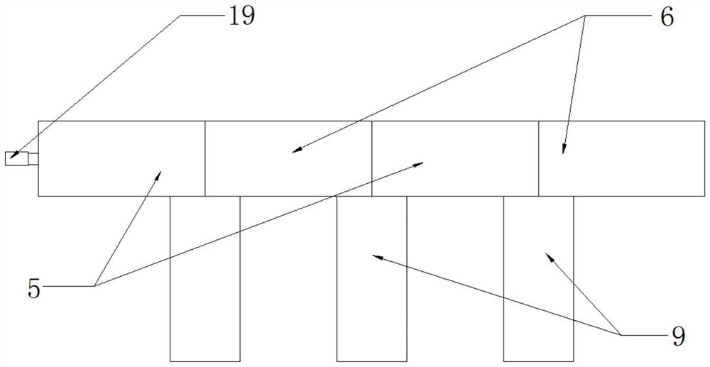 Assembled building steel structure composite beam