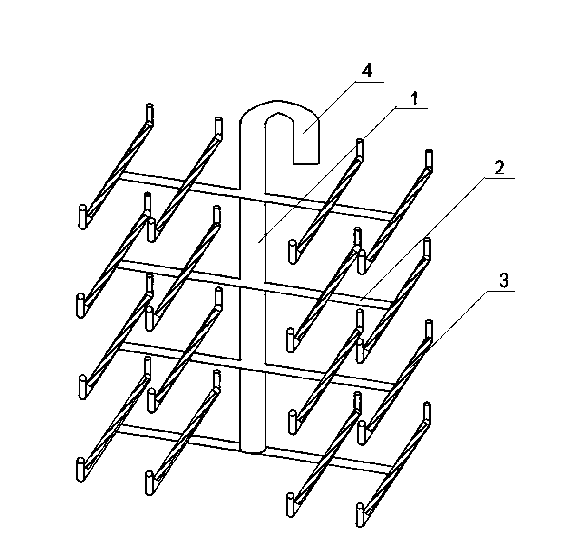 Electroplating hanger