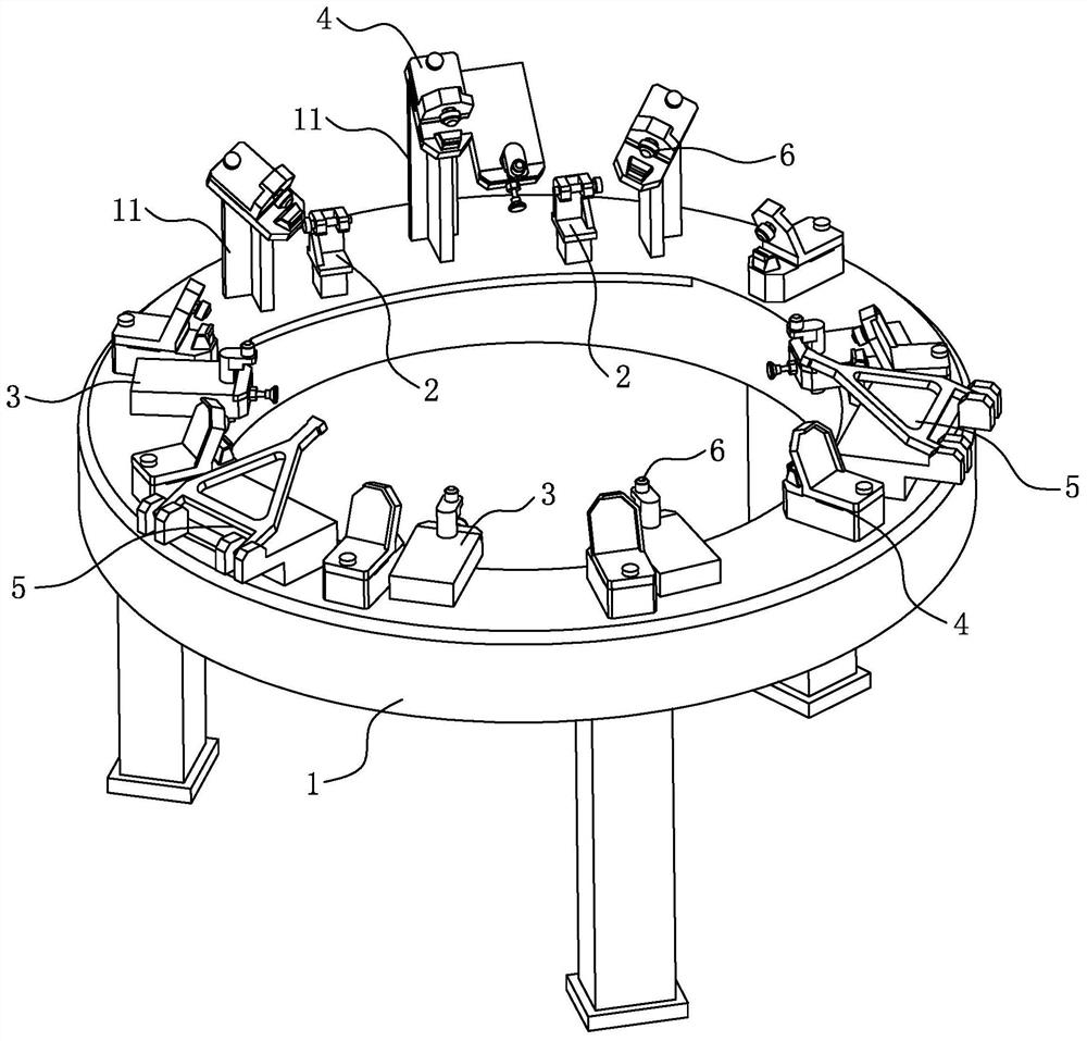 Radar cover shell replacement positioning detection method