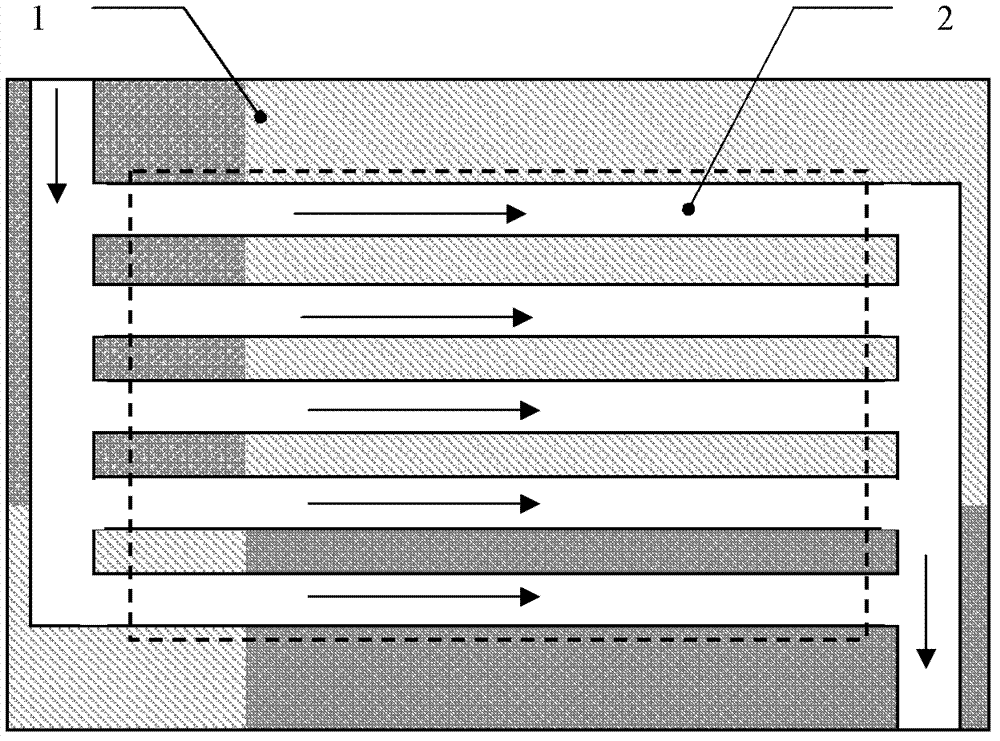 Unit module for constructing stacked structure type low-temperature plasma reaction body