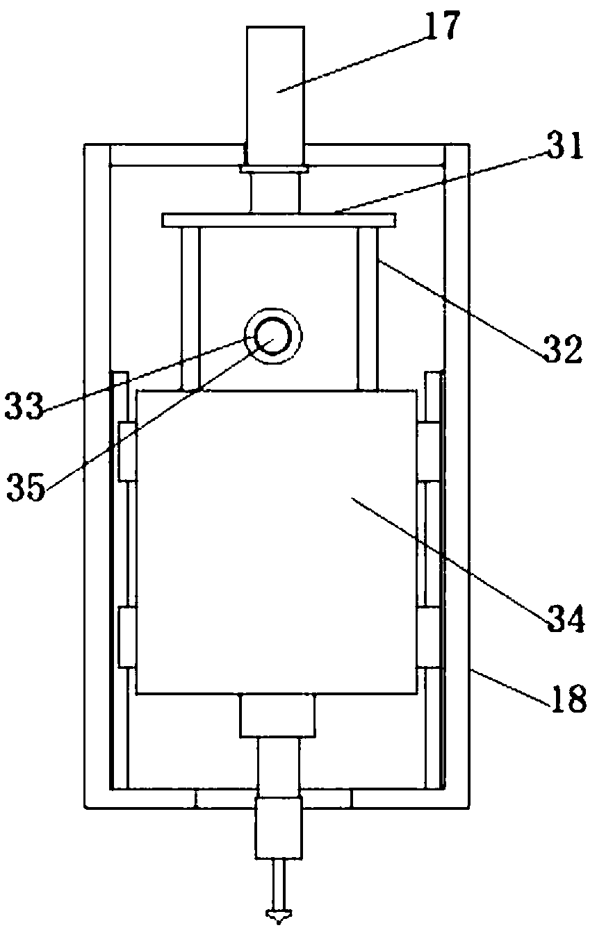 Drying device with deburring function for building material