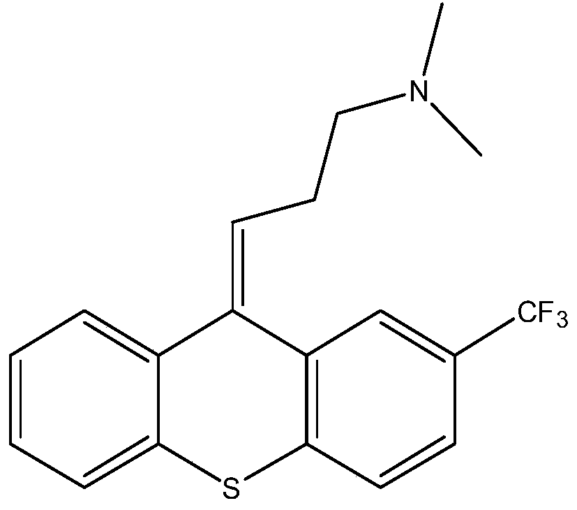 A kind of preparation method of flupenthixol hydrochloride