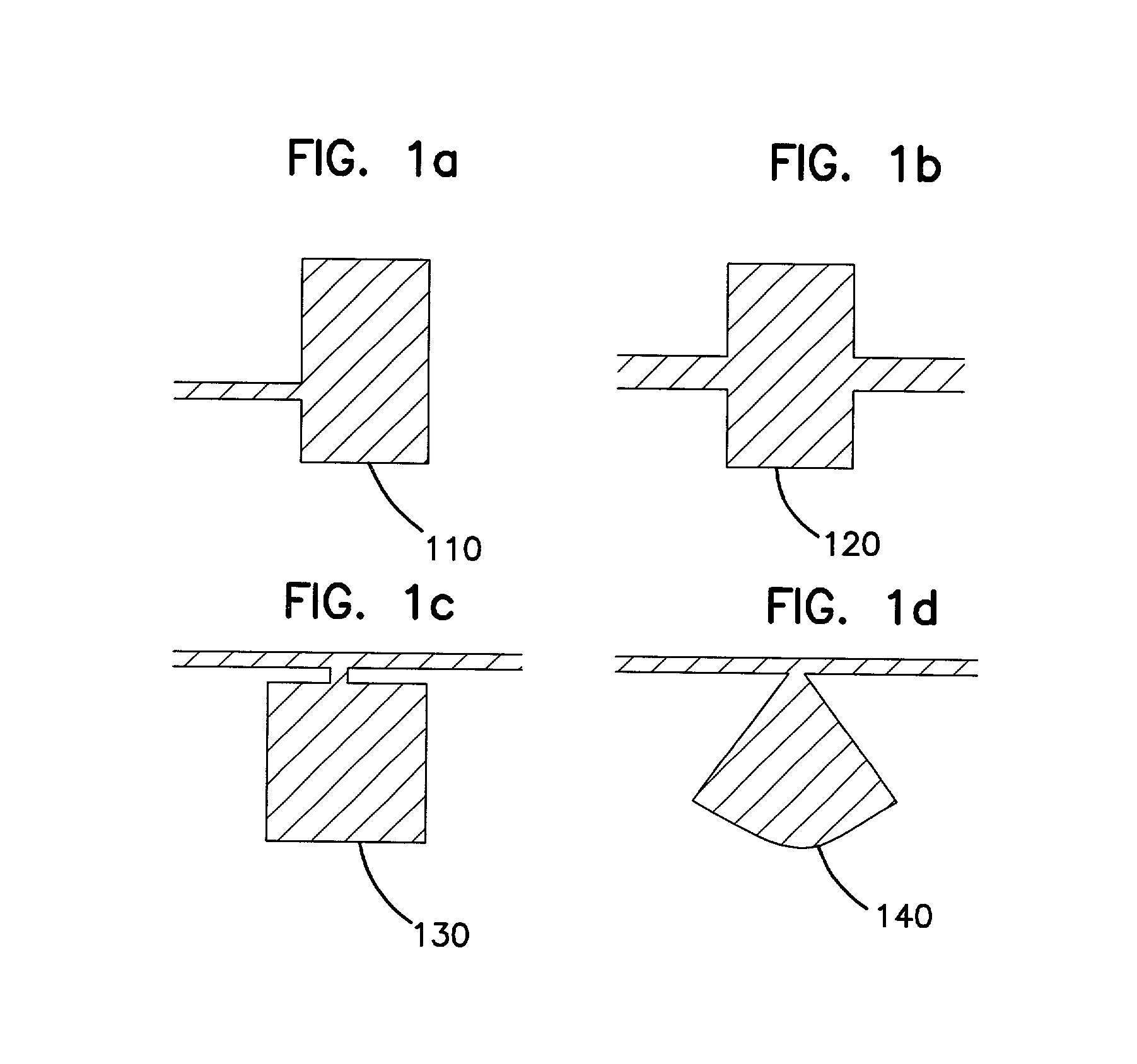 Device approximating a shunt capacitor for strip-line-type circuits