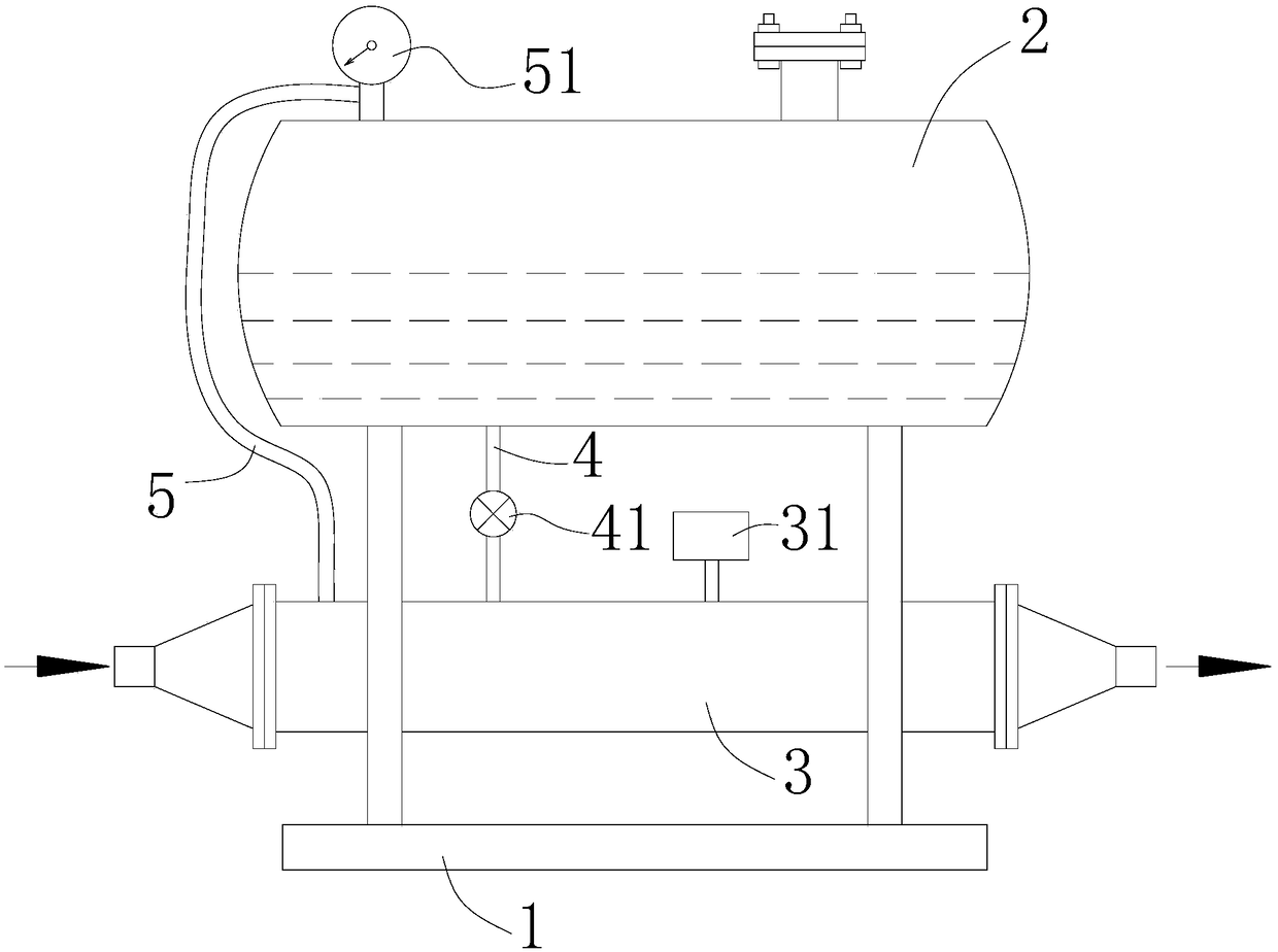 Air screw motor lubricating device and lubricating method