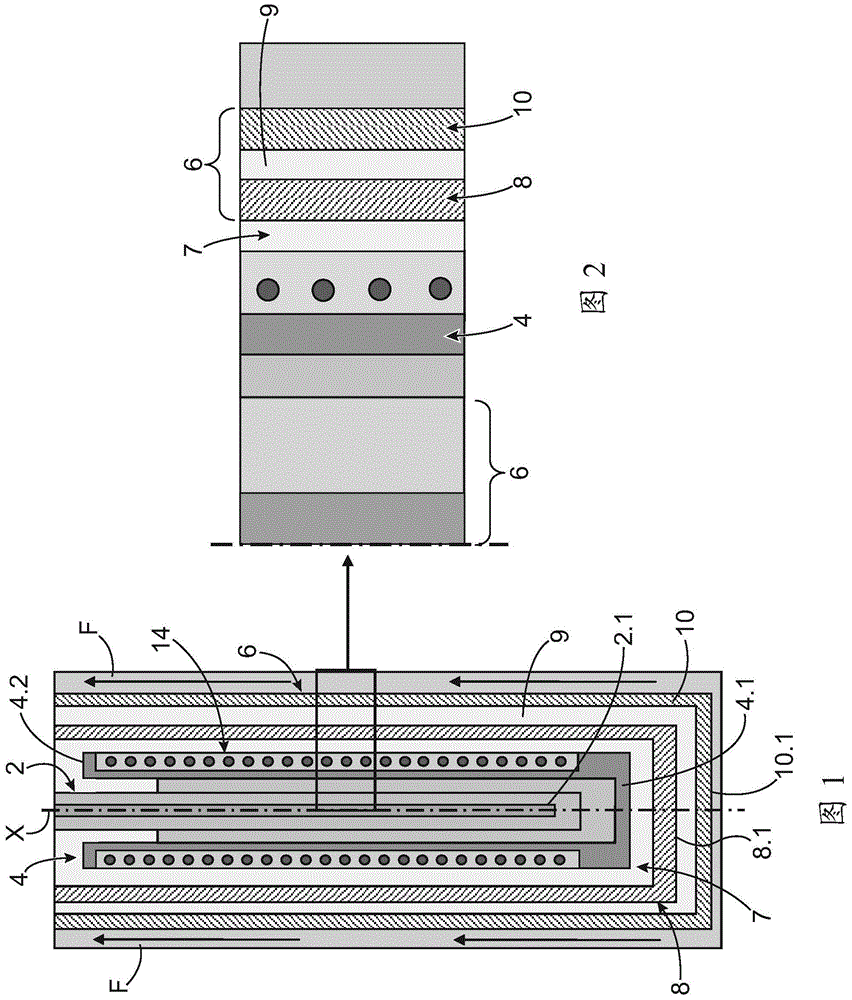 Device for irradiating samples in core or periphery of core of reactor