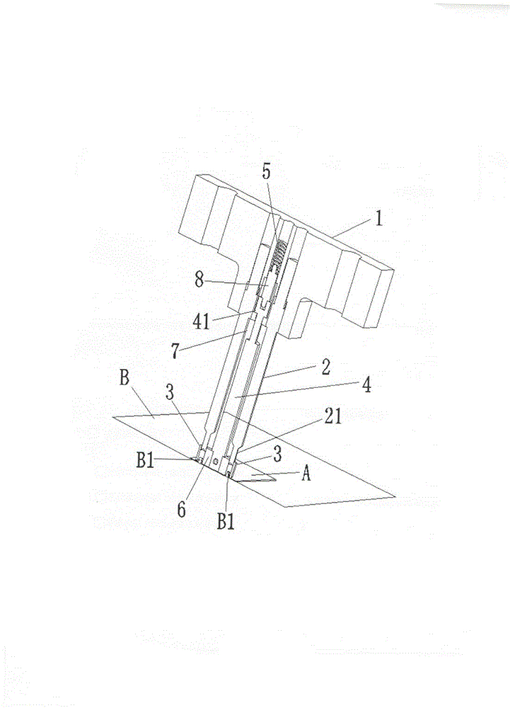 Hot-melting jig