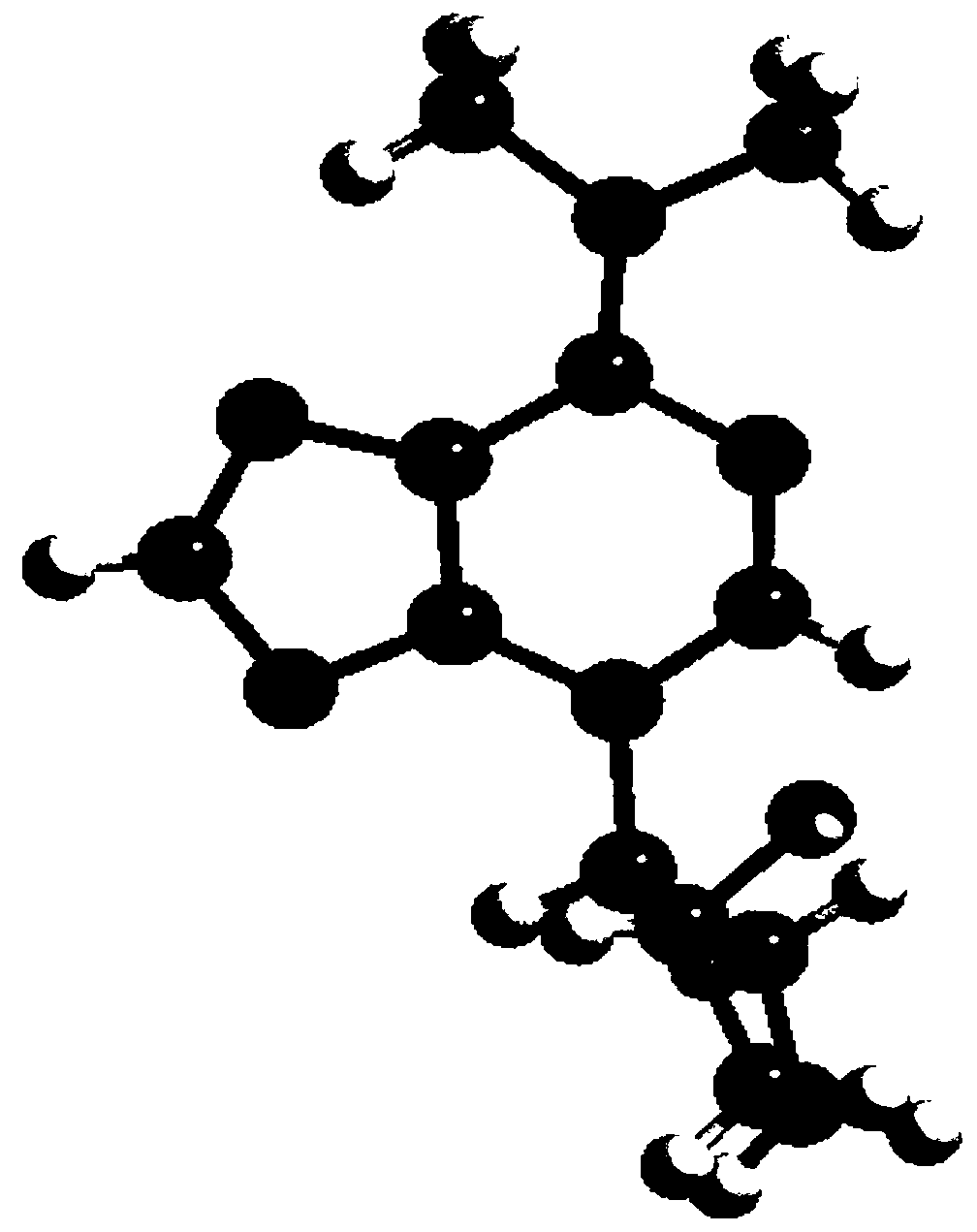 Method used for synthesis of chiral cis-carbocycle N3-purine nucleoside