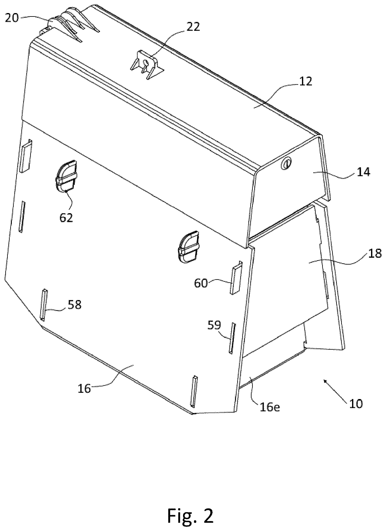 Arthropod trapping apparatus and method