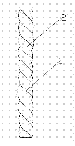 Preparation method of mooring rope for anchoring aircraft carrier