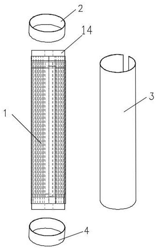 Battery cell of cylindrical lithium ion power battery, and processing method thereof