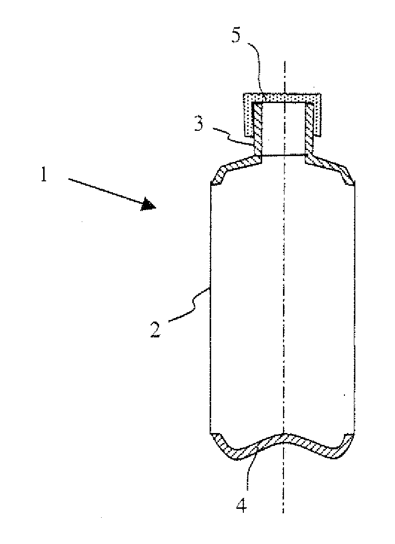 Container for wine or similar beverage