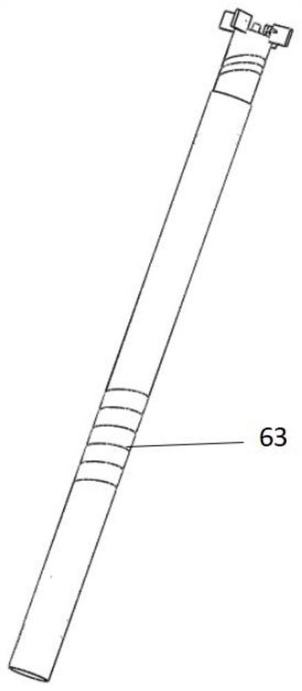 Disposable angle-adjustable wireless hard endoscope