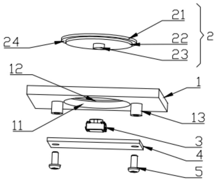 Key structure, manufacturing method and electronic product