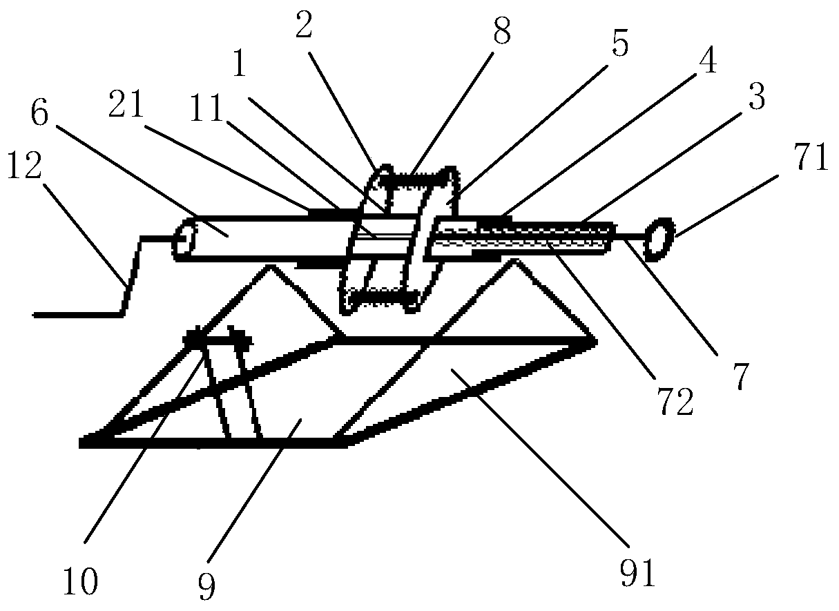 Aluminum wrapping tape winder